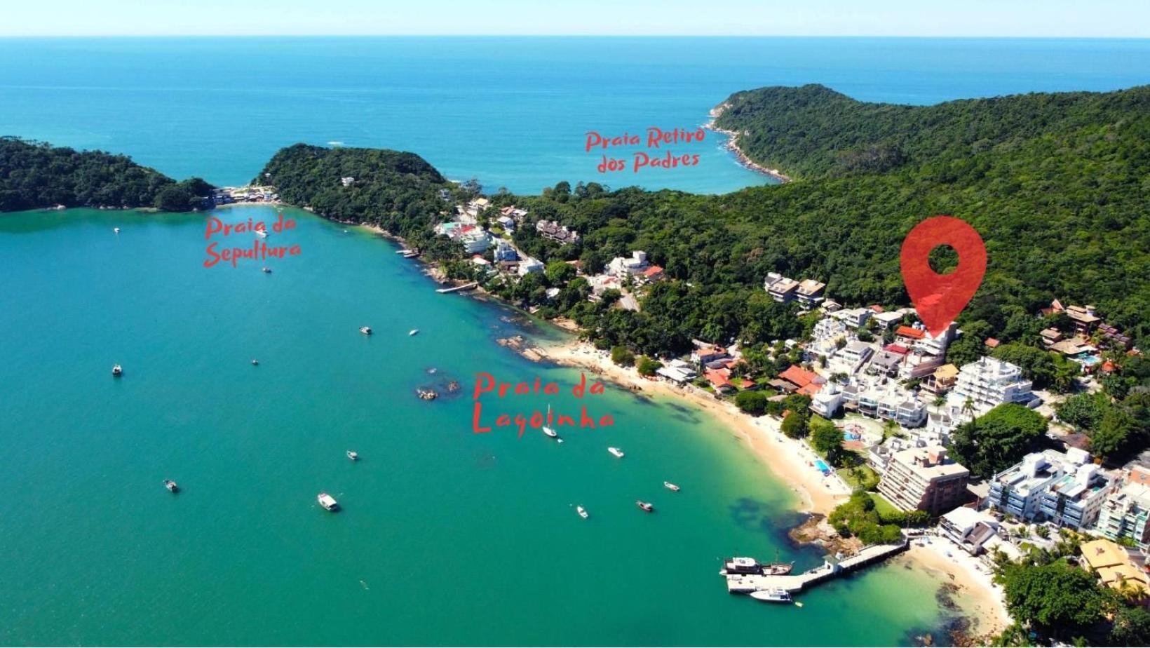 1080 - Apartamento Com Vista Para O Mar Em Bombinhas Exteriér fotografie