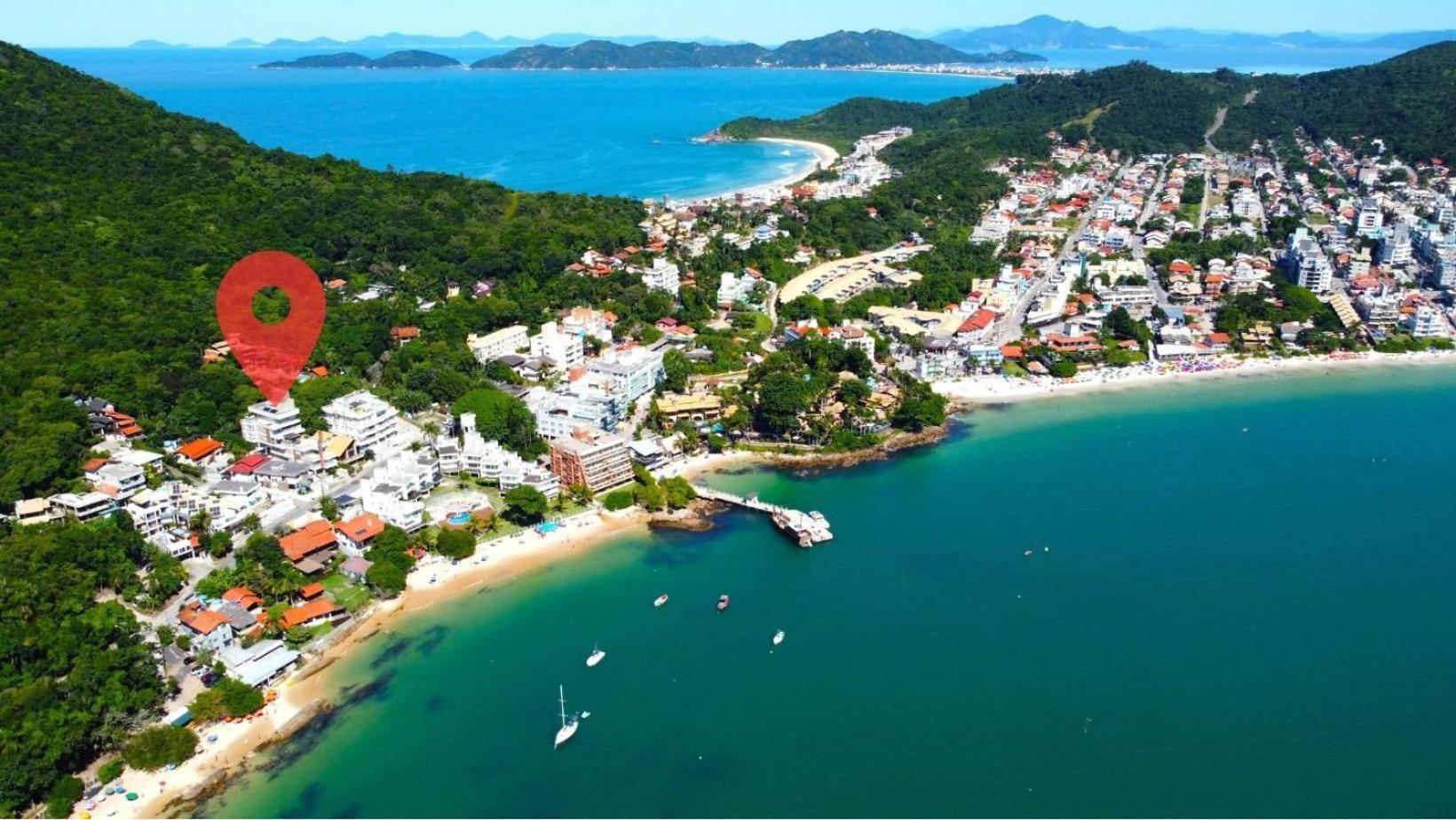 1080 - Apartamento Com Vista Para O Mar Em Bombinhas Exteriér fotografie