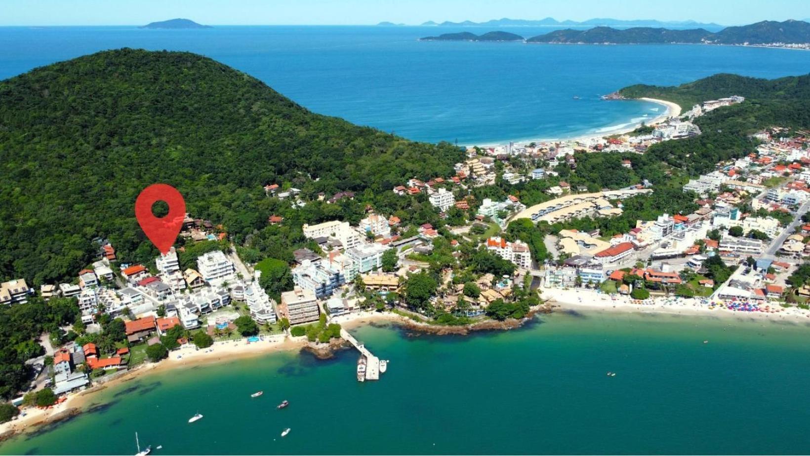 1080 - Apartamento Com Vista Para O Mar Em Bombinhas Exteriér fotografie